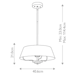 Luella Ø40 taklampa