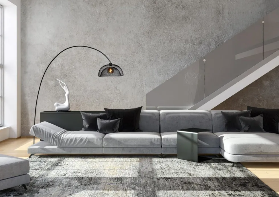Mesh golvlampa