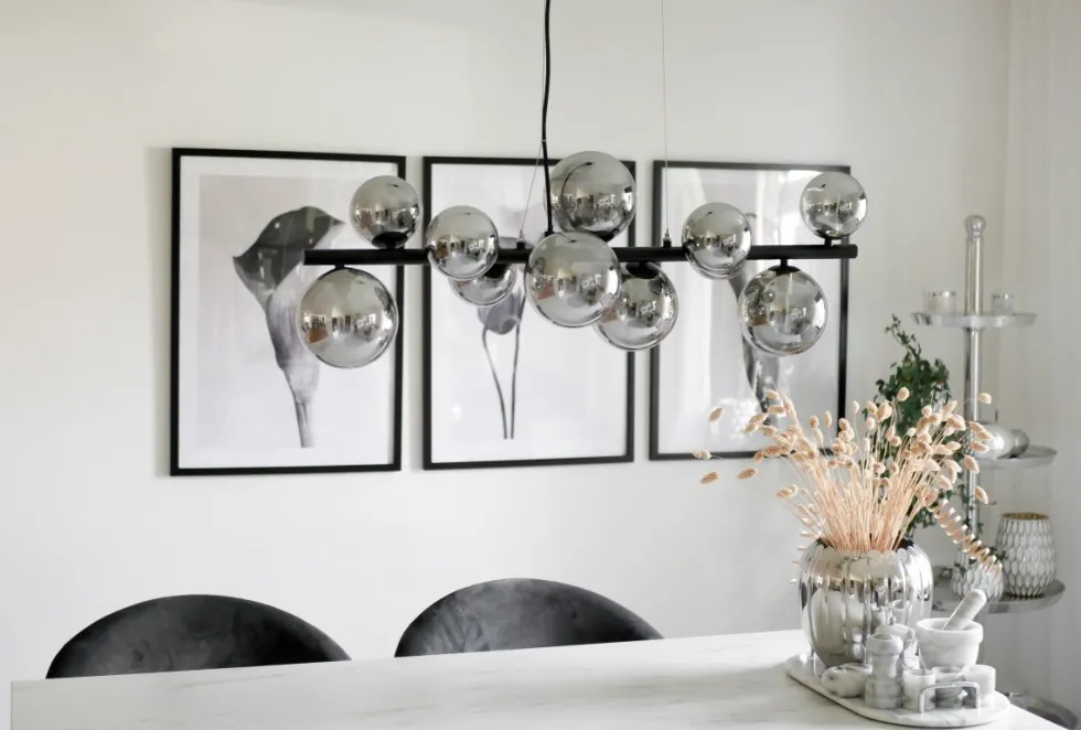 Molekyl 85cm taklampa