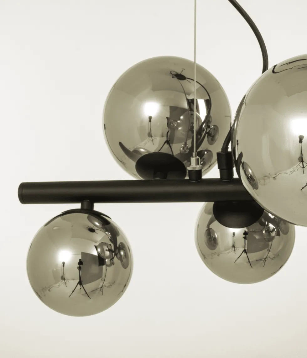 Molekyl 58cm taklampa