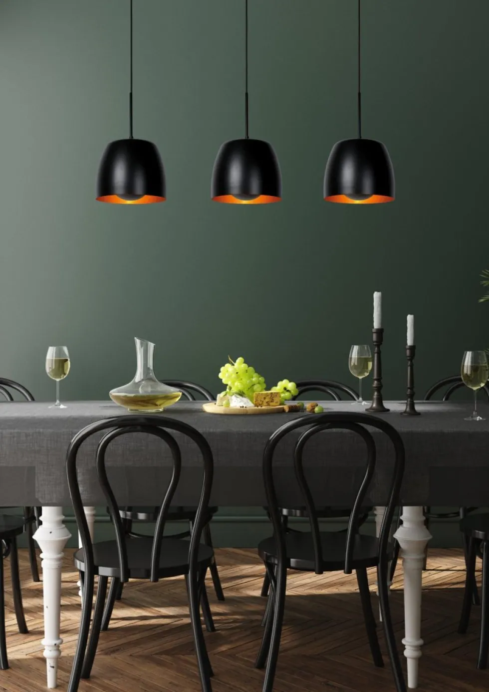 Nolan 105cm taklampa