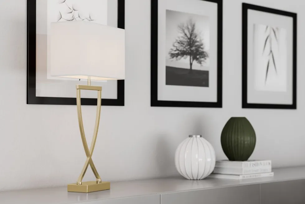 Omega 52cm bordslampa