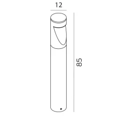 Oppland 85cm pollare