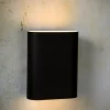 Ovalis 20cm vägglampa