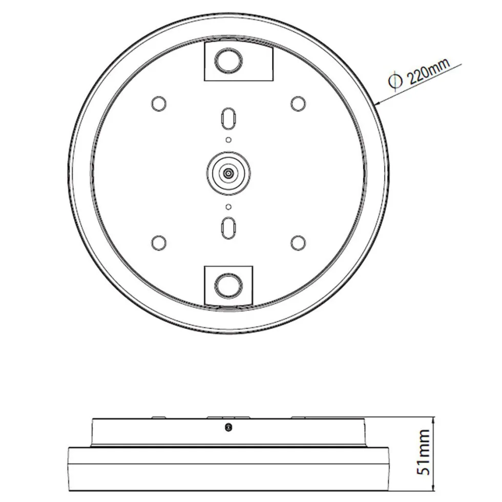 Plafondy Sensor Ø22