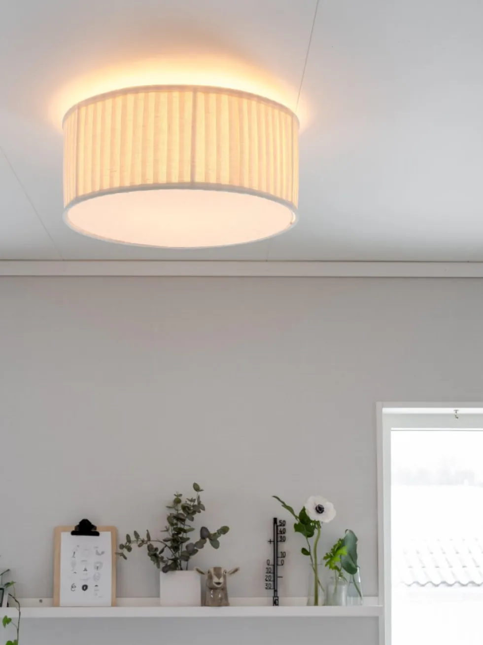Plissé Ø45 plafond