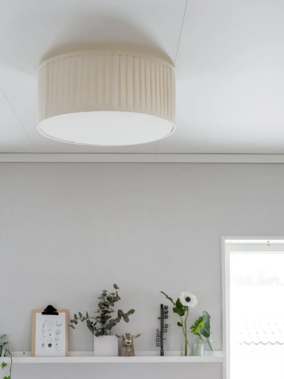 Plissé Ø45 plafond