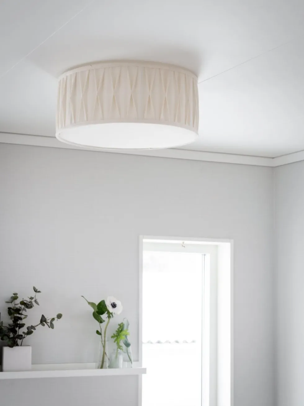 Plissé Ø45 plafond