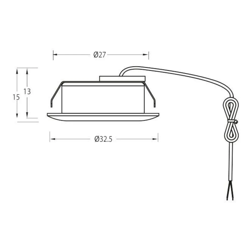Q-32 Mini Downllight 3000K