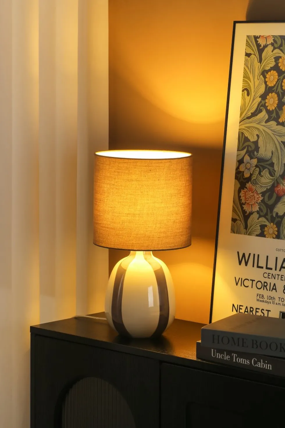 Rippel 40cm bordslampa
