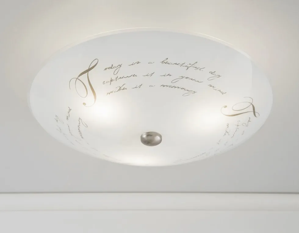 Skrift Ø42 plafond