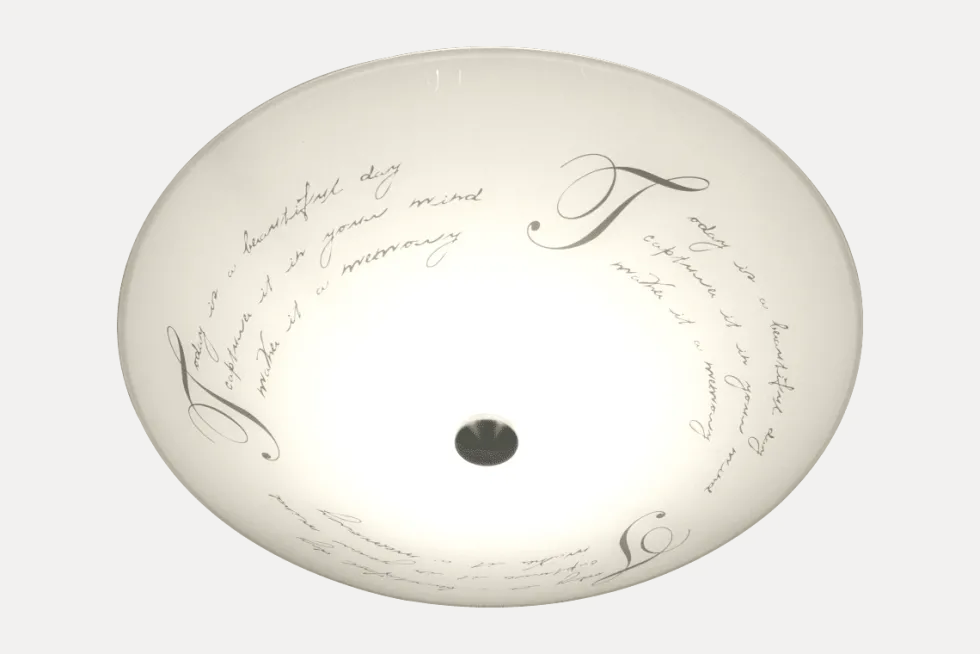 Skrift Ø42 plafond