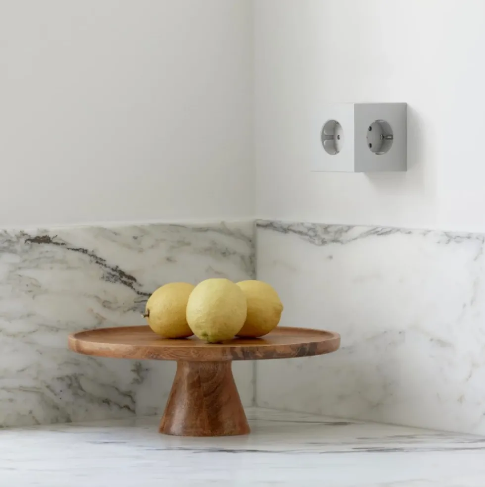 Square 2 Socket extender with 30W Dual USBC