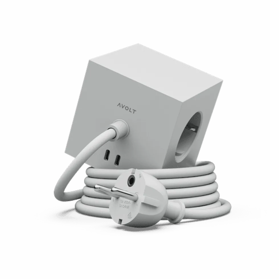 Square 1 with 30W Dual USBC & Magnetic base, 1.8m