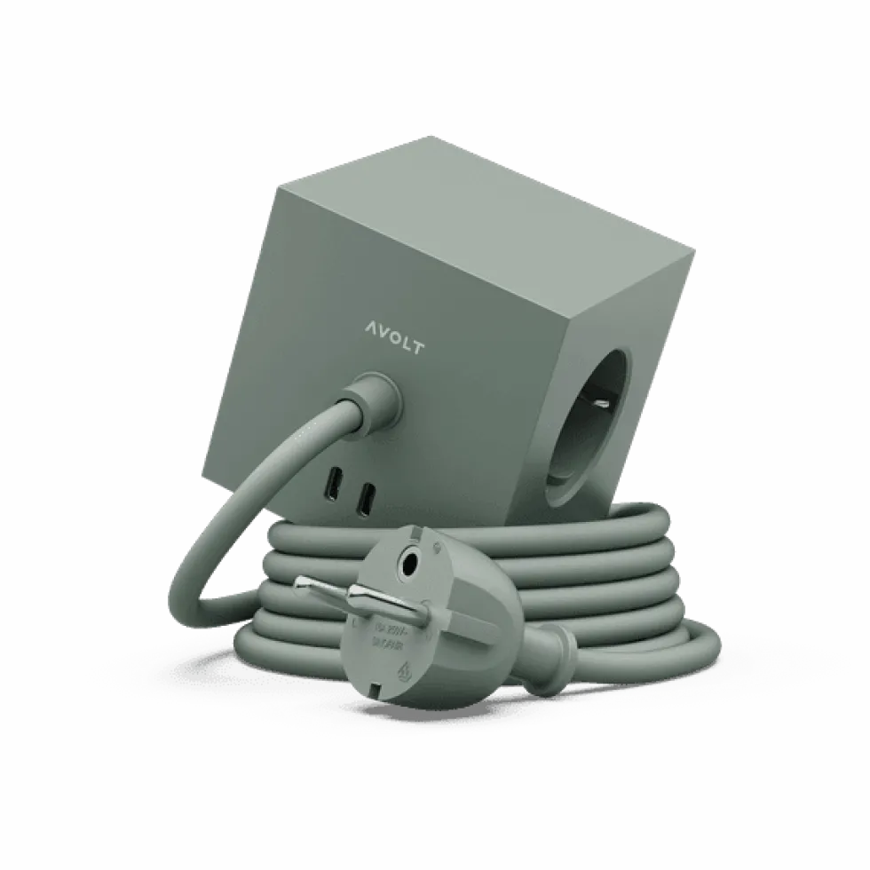 Square 1 with 30W Dual USBC & Magnetic base, 1.8m