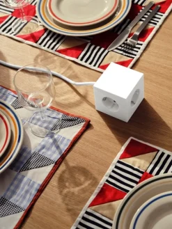 Square 1 with 30W Dual USBC & Magnetic base, 1.8m, Martinelli Luce edition