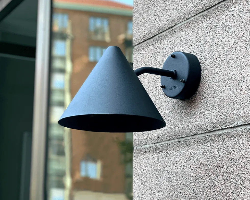 Tratt LED utelampa