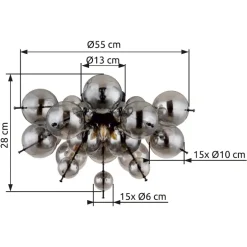 Udo Ø55 plafond