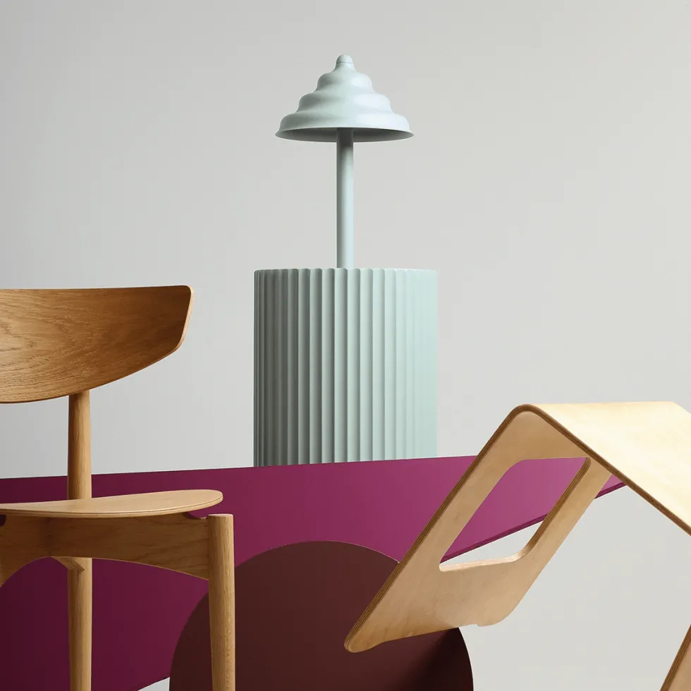 Wave 36cm bordslampa